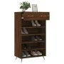 Zapatero madera de ingeniería roble marrón 60x35x105 cm von , Schränke und Lagerung - Ref: Foro24-829587, Preis: 73,62 €, Rab...