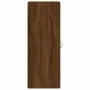 Armario de pared madera ingeniería marrón roble 34,5x34x90 cm by , Sideboards - Ref: Foro24-830483, Price: 54,62 €, Discount: %