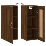 Armario de pared madera ingeniería marrón roble 34,5x34x90 cm by , Sideboards - Ref: Foro24-830483, Price: 54,62 €, Discount: %