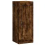Armario de pared madera ingeniería roble ahumado 34,5x34x90 cm by , Sideboards - Ref: Foro24-830497, Price: 49,79 €, Discount: %