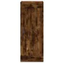 Armario de pared madera ingeniería roble ahumado 34,5x34x90 cm by , Sideboards - Ref: Foro24-830497, Price: 49,79 €, Discount: %