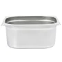 Bandejas Gastronorm 2 unidades GN 1/2 150 mm acero inoxidable by , Buckets for steam tables - Ref: Foro24-50889, Price: 48,23...