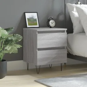 Mesita de noche madera de ingeniería gris Sonoma 40x35x50 cm von , Nachttische - Ref: Foro24-826888, Preis: 46,59 €, Rabatt: %