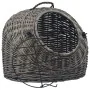 Transportín para gatos sauce natural gris 60x45x45 cm de , Transportines y cajas para mascotas - Ref: Foro24-170906, Precio: ...