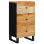 Aparador con 3 cajones madera maciza acacia 40x33,5x75 cm by , Sideboards - Ref: Foro24-352906, Price: 124,98 €, Discount: %