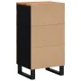 Aparador con 3 cajones madera maciza acacia 40x33,5x75 cm by , Sideboards - Ref: Foro24-352906, Price: 124,98 €, Discount: %