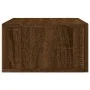 Mesita de noche de pared color roble marrón 35x35x20 cm by , Lockers and storage cabinets - Ref: Foro24-829786, Price: 29,06 ...