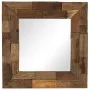 Espejo de madera maciza reciclada 50x50 cm by , Mirrors - Ref: Foro24-246304, Price: 98,20 €, Discount: %
