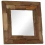 Espejo de madera maciza reciclada 50x50 cm by , Mirrors - Ref: Foro24-246304, Price: 98,20 €, Discount: %