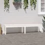 2-Sitzer Gartenbank aus massivem Kiefernholz 203,5x44x45 cm von vidaXL, Gartenbänke - Ref: Foro24-824019, Preis: 106,03 €, Ra...