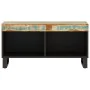 Mueble de TV madera maciza reciclada 85x33x43,5 cm by , CD and DVD storage - Ref: Foro24-352895, Price: 85,12 €, Discount: %