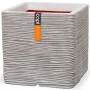 Capi Macetero Nature Rib cuadrado marfil 40x40 cm KOFI903 de , Maceteros y jardineras - Ref: Foro24-424209, Precio: 91,74 €, ...