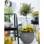 Capi Jarrón Nature Rib redondo gris antracita 40x32 cm KOFZ270 by , Pots and planters - Ref: Foro24-424221, Price: 72,81 €, D...