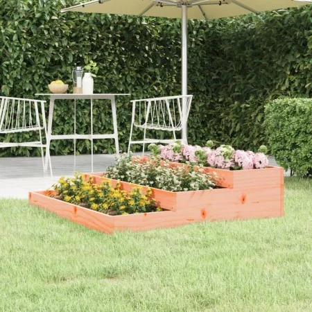Jardinera de madera maciza de abeto douglas 107x107x27 cm de , Maceteros y jardineras - Ref: Foro24-823918, Precio: 68,07 €, ...