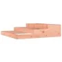 Jardinera de madera maciza de abeto douglas 107x107x27 cm de , Maceteros y jardineras - Ref: Foro24-823918, Precio: 68,07 €, ...