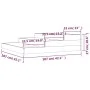 Jardinera de madera maciza de abeto douglas 107x107x27 cm de , Maceteros y jardineras - Ref: Foro24-823918, Precio: 68,07 €, ...