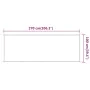 Toldo vertical blanco 100x270 cm tela oxford von , Sonnenschirme - Ref: Foro24-148157, Preis: 22,70 €, Rabatt: %