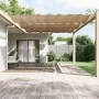 Toldo vertical tela oxford gris taupé 250x360 cm de , Sombrillas - Ref: Foro24-148431, Precio: 38,80 €, Descuento: %