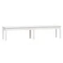 2-Sitzer Gartenbank aus massivem Kiefernholz 203,5x44x45 cm von vidaXL, Gartenbänke - Ref: Foro24-824019, Preis: 106,03 €, Ra...