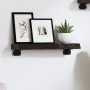 Estante de pared madera roble tratada marrón oscuro 40x10x4 cm by , Shelves and shelves - Ref: Foro24-363741, Price: 15,86 €,...
