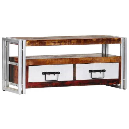 Mueble para TV de madera maciza reciclada 90x30x40 cm von , TV-Möbel - Ref: Foro24-247819, Preis: 117,48 €, Rabatt: %