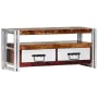 Mueble para TV de madera maciza reciclada 90x30x40 cm von , TV-Möbel - Ref: Foro24-247819, Preis: 117,48 €, Rabatt: %