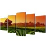 Set decorativo de lienzos para la pared modelo prados, 200 x 100 cm by , Posters, prints and visual art - Ref: Foro24-241581,...