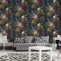 DUTCH WALLCOVERINGS Papel pintado lémur azul petróleo by , Painted paper - Ref: Foro24-426213, Price: 27,96 €, Discount: %