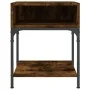Mesita de noche madera de ingeniería roble ahumado 40x41x50 cm de , Mesitas de noche - Ref: Foro24-825877, Precio: 34,81 €, D...