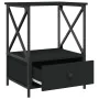 Mesita de noche madera de ingeniería negra 50x41x65 cm von , Nachttische - Ref: Foro24-826083, Preis: 55,39 €, Rabatt: %