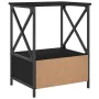 Mesita de noche madera de ingeniería negra 50x41x65 cm von , Nachttische - Ref: Foro24-826083, Preis: 55,39 €, Rabatt: %
