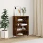 Aparador alto madera de ingeniería roble ahumado 57x35x90 cm de , Aparadores - Ref: Foro24-827225, Precio: 54,91 €, Descuento: %