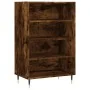 Aparador alto madera de ingeniería roble ahumado 57x35x90 cm de , Aparadores - Ref: Foro24-827225, Precio: 54,91 €, Descuento: %