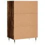 Aparador alto madera de ingeniería roble ahumado 57x35x90 cm de , Aparadores - Ref: Foro24-827225, Precio: 54,91 €, Descuento: %