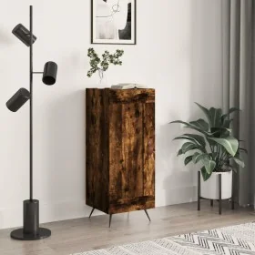 Aparador madera de ingeniería roble ahumado 34,5x34x90 cm von , Sideboards - Ref: Foro24-830417, Preis: 60,12 €, Rabatt: %