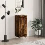 Aparador madera de ingeniería roble ahumado 34,5x34x90 cm by , Sideboards - Ref: Foro24-830417, Price: 60,90 €, Discount: %