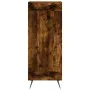 Aparador madera de ingeniería roble ahumado 34,5x34x90 cm by , Sideboards - Ref: Foro24-830417, Price: 60,90 €, Discount: %