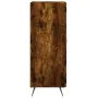 Aparador madera de ingeniería roble ahumado 34,5x34x90 cm by , Sideboards - Ref: Foro24-830417, Price: 60,90 €, Discount: %