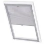 Persiana plisada blanca CK04 de , Persianas y estores - Ref: Foro24-133526, Precio: 38,61 €, Descuento: %