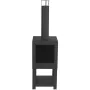 Esschert Design Chimenea exterior con sitio para leña negro FF410 von , Kamine - Ref: Foro24-421283, Preis: 153,65 €, Rabatt: %