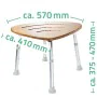 RIDDER Taburete de baño de bambú 150 kg A00502081 by , Shower seats and benches - Ref: Foro24-421601, Price: 97,25 €, Discoun...