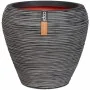 Capi Jarrón Nature Rib cónico gris antracita 42x38 cm KOFZ362 by , Pots and planters - Ref: Foro24-424216, Price: 82,43 €, Di...