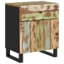 Mesita de noche madera reciclada y contrachapada 50x33x60 cm by , Nightstands - Ref: Foro24-350658, Price: 117,27 €, Discount: %