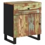 Mesita de noche madera reciclada y contrachapada 50x33x60 cm by , Nightstands - Ref: Foro24-350658, Price: 117,27 €, Discount: %