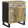 Mesita de noche madera reciclada y contrachapada 50x33x60 cm by , Nightstands - Ref: Foro24-350658, Price: 117,27 €, Discount: %