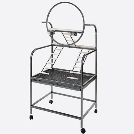 Strong Parque para loros Natalia gris Silverstone 91x59x165 cm 93027 by , Play areas and gyms for birds - Ref: Foro24-413755,...