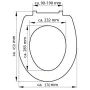 SCHÜTTE Asiento de váter WC WHITE duroplast by , Toilet and bidet seats - Ref: Foro24-425830, Price: 37,72 €, Discount: %