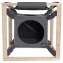 Quapas! Cama para gatos con hamaca Catcube gris M 54x54x54 cm by , Cat beds - Ref: Foro24-432081, Price: 67,17 €, Discount: %