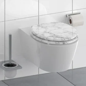 SCHÜTTE Asiento de inodoro con cierre suave MARMOR STONE von , Toiletten- und Bidetsitze - Ref: Foro24-438739, Preis: 67,12 €...