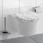 SCHÜTTE Asiento de inodoro con cierre suave MARMOR STONE by , Toilet and bidet seats - Ref: Foro24-438739, Price: 67,12 €, Di...